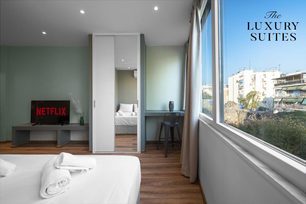 Bliss Apartments, The Luxury Suites Szaloniki Kültér fotó